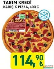 TARIM KREDİ KARIŞIK PİZZA 400 G TARIM KREDİ KARIŞIK PİZZA 400 G
